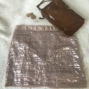 American Eagle Sequin Skirt Womens Size 4